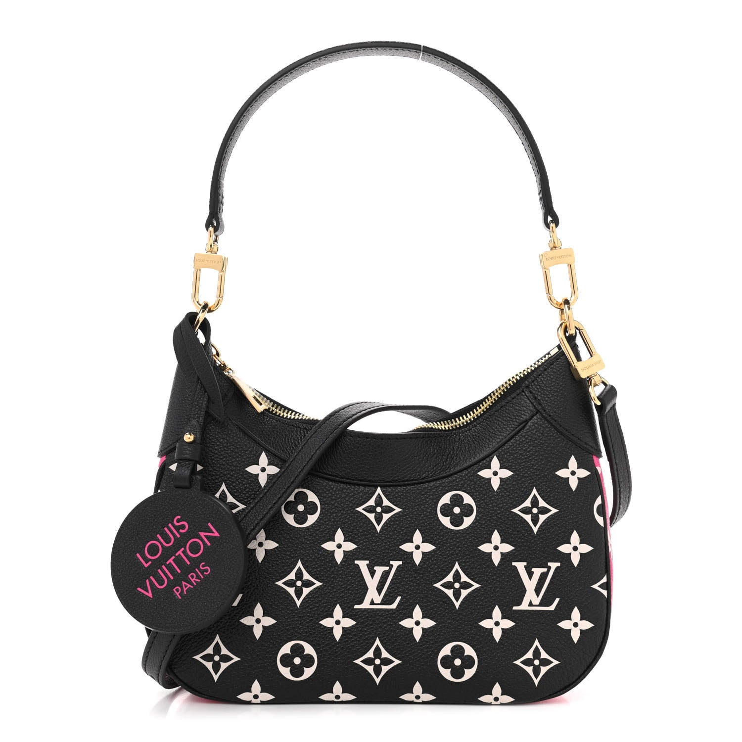 Louis Vuitton Empreinte Monogram Spring in the City Bagatelle NM Black White Pink 1 of 11