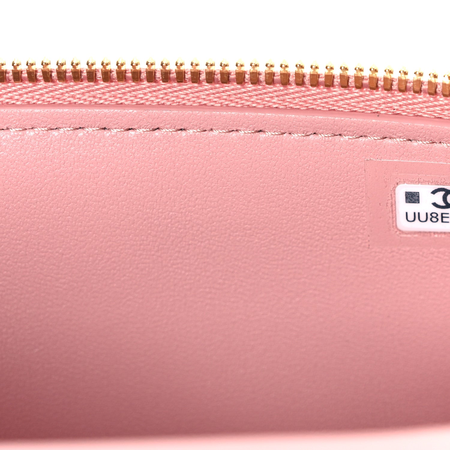Chanel Calfskin Crocodile Embossed Crococo Exoticoco Vanity With Chain Light Pink 7 of 11