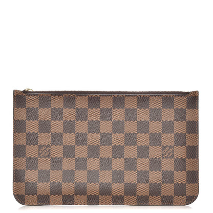 Louis Vuitton Damier Ebene Neverfull MM GM Pochette 1 of 8