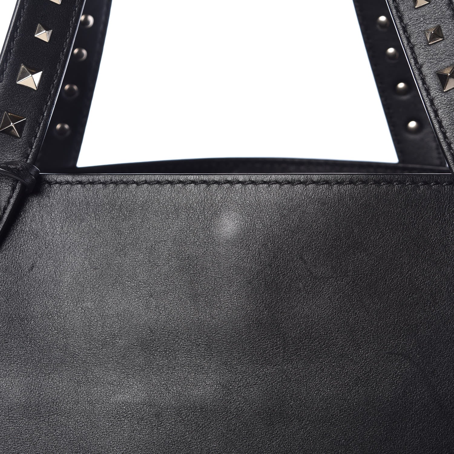 Valentino Garavani Vitello Lovestud Tote Black 11 of 15