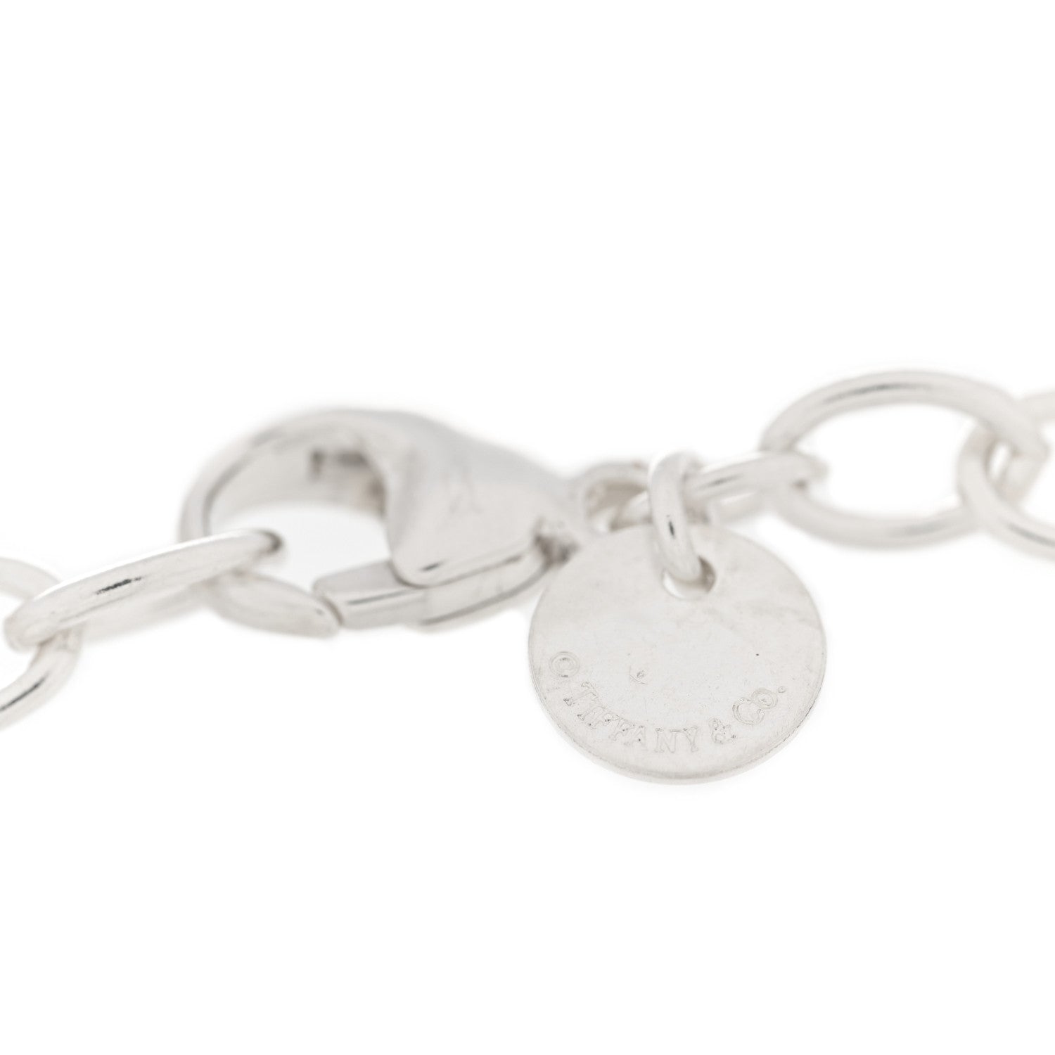 Tiffany Sterling Silver Infinity Chain Bracelet 3 of 3