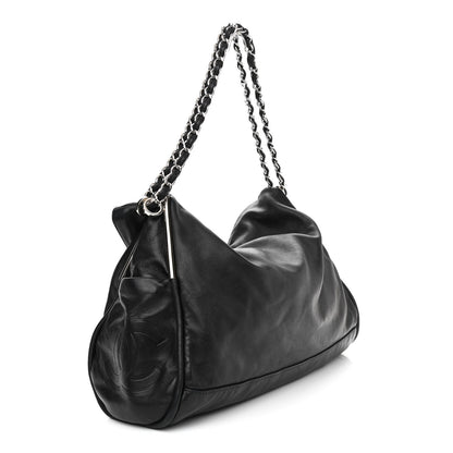 Chanel Lambskin Large Ultimate Soft Tote Black 3 of 15