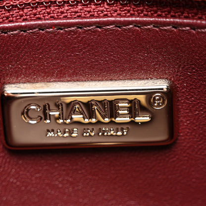 Chanel Shaded Sequins Mini Flap Black Burgundy Red Yellow 6 of 12