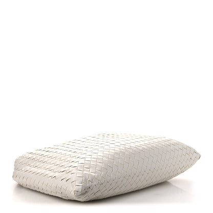 Bottega Veneta Calfskin Intrecciato Large Hop White 4 of 10