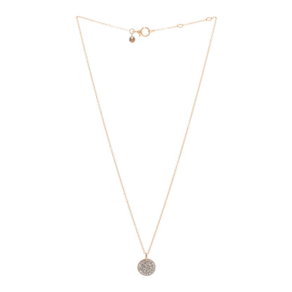 Pomellato 18K Rose Gold Cognac Diamond Sabbia Pendant Necklace 2 of 3