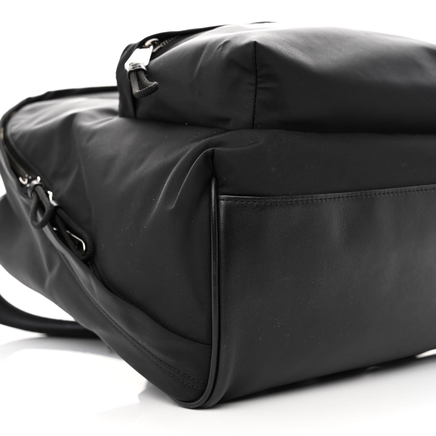 Burberry Nylon Logo Print Jett Backpack Black 10 of 11