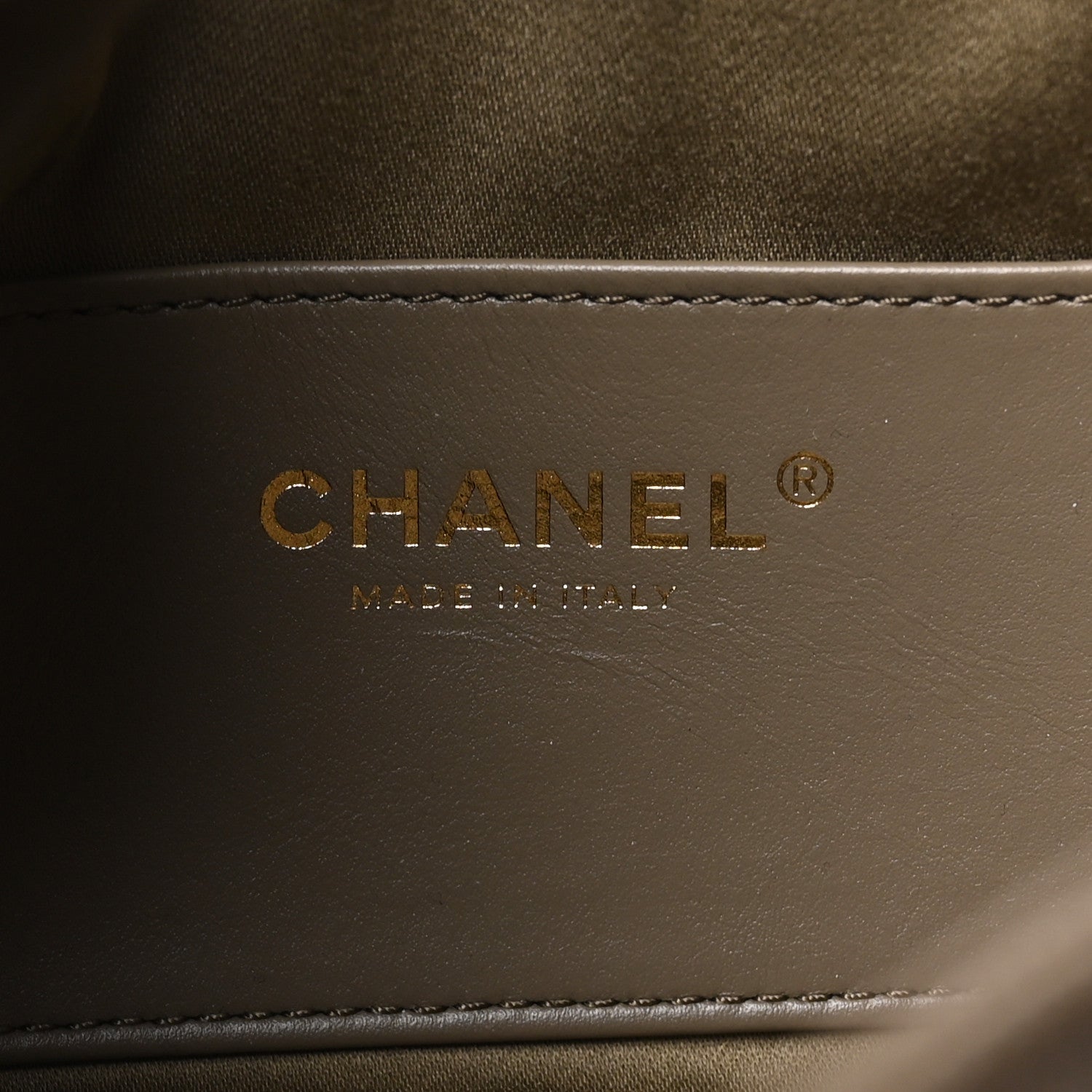 Chanel Caviar Quilted Mini Chanel 25 Handbag Dark Khaki 4 of 10