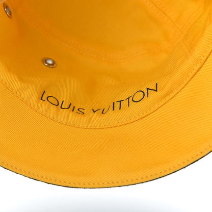 Louis Vuitton Monogram Denim Transformable Bob Bucket Hat 58 Black 6 of 7