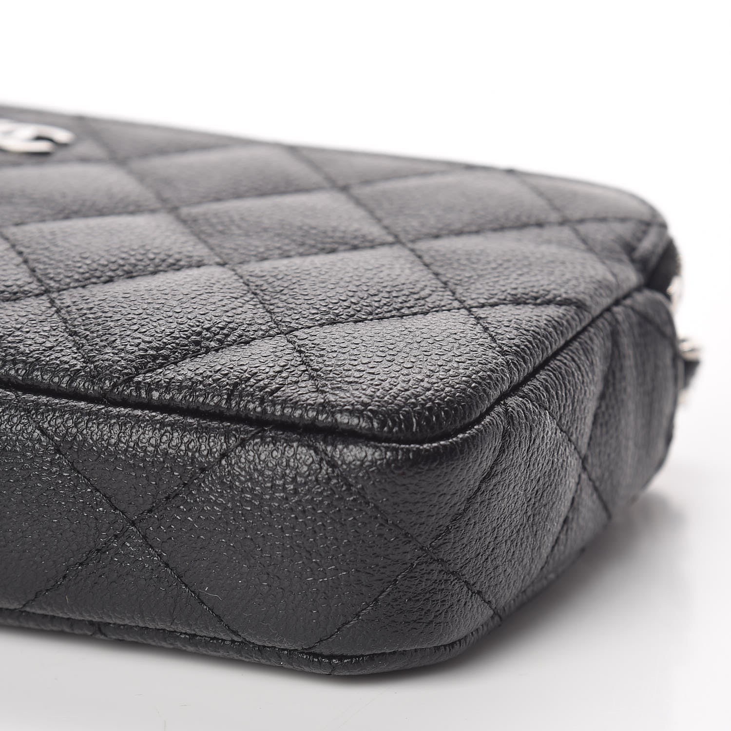 Chanel Caviar Quilted Small Clutch With Chain Black 5 of 9
