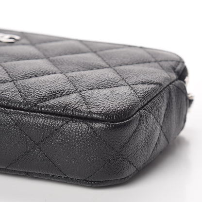 Chanel Caviar Quilted Small Clutch With Chain Black 5 of 9