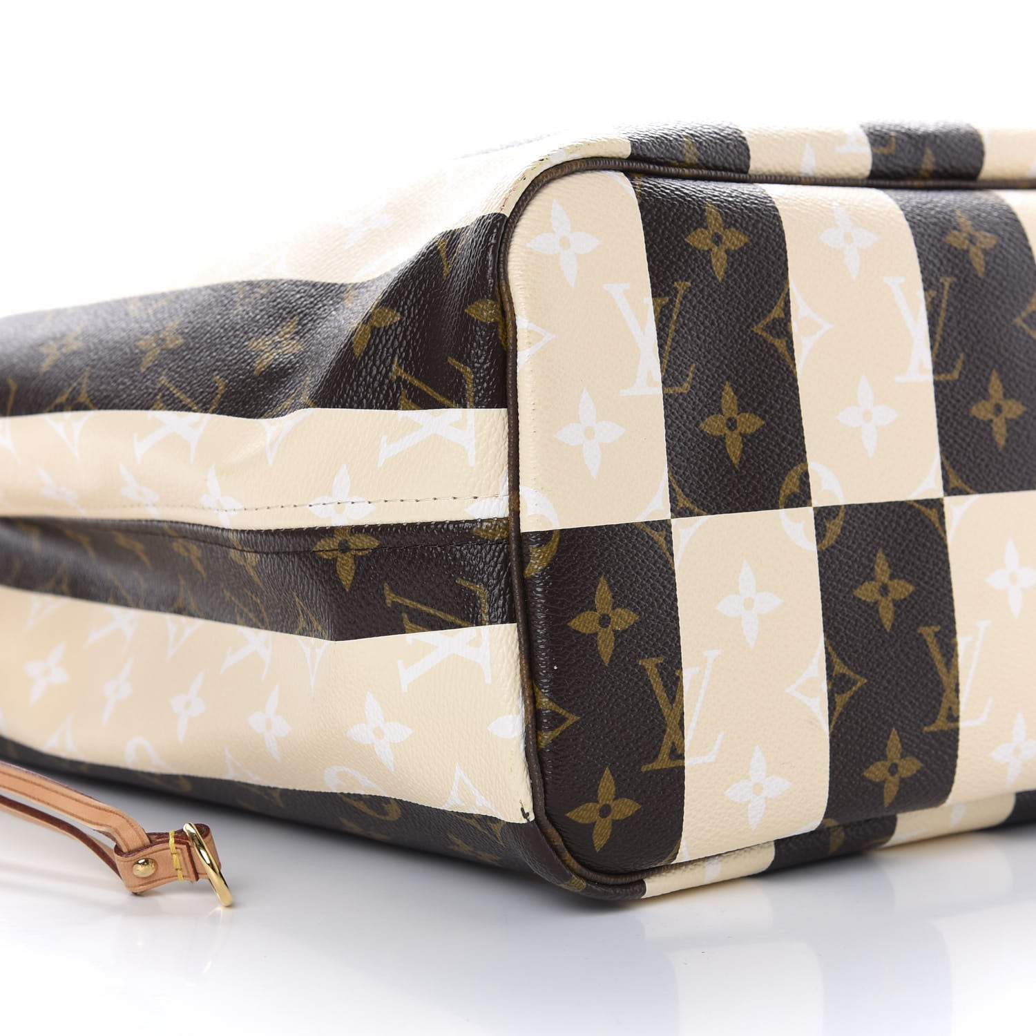 Louis Vuitton Monogram Rayures Neverfull MM 8 of 10
