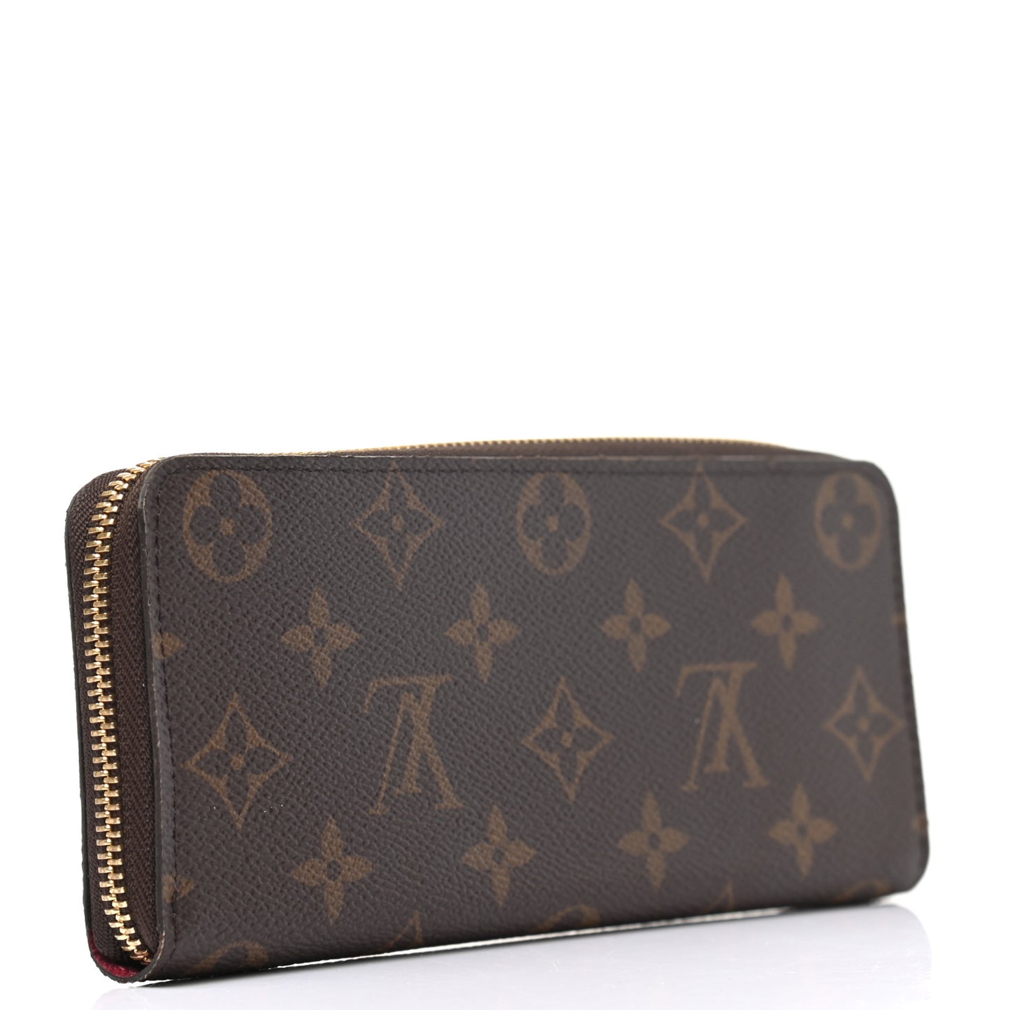 Monogram Clemence Wallet Fuchsia