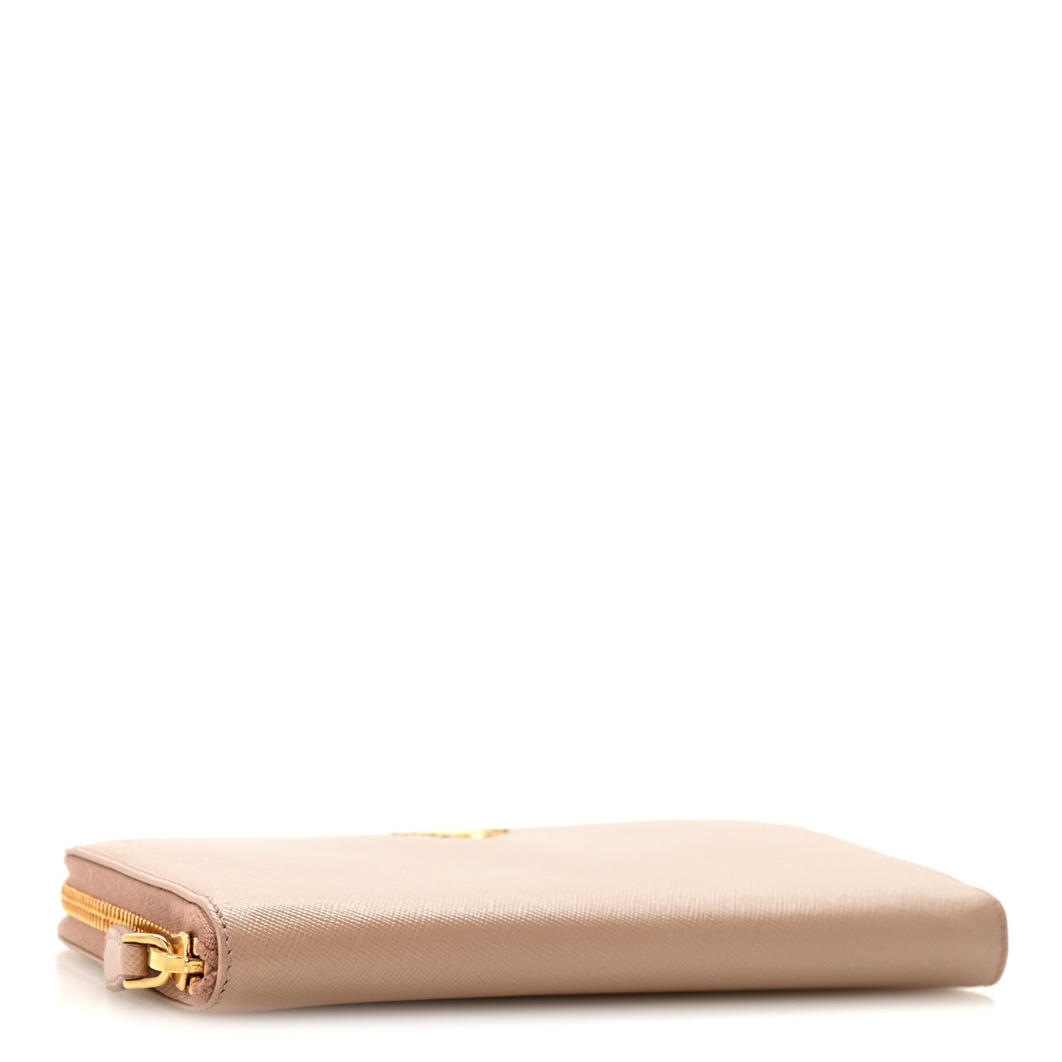 Prada Saffiano Metal Zip Around Wallet Cammeo 4 of 9