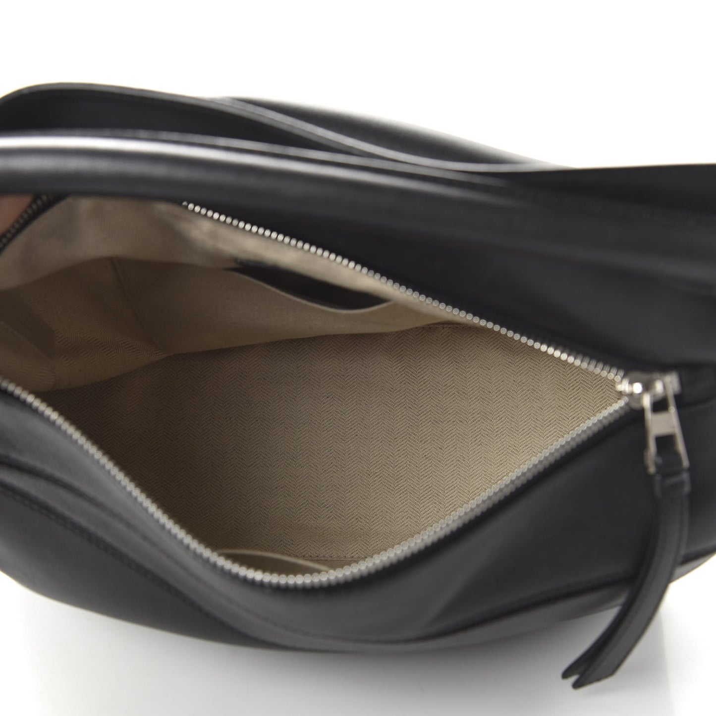 Calfskin Medium Puzzle Bag Black