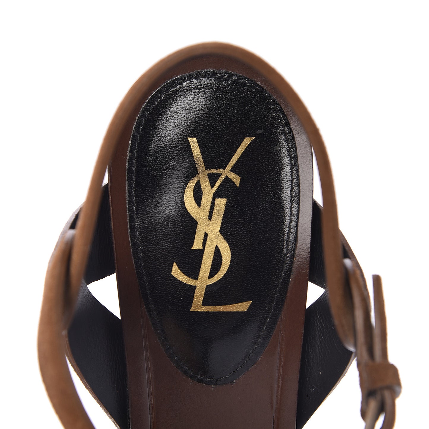 Suede Tribute 75 Platform Sandals 39 Land