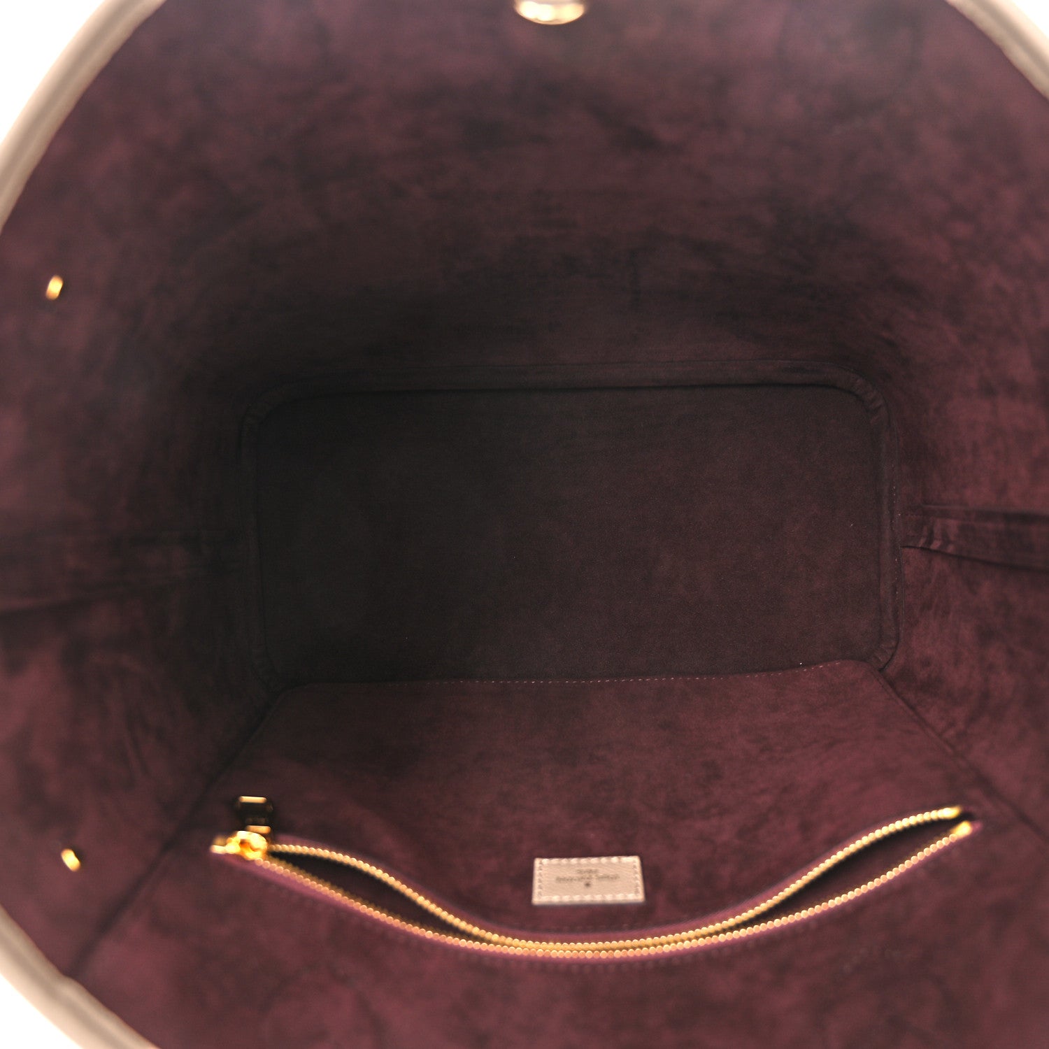 Louis Vuitton Empreinte Monogram Giant Neverfull MM Tourterelle 5 of 9