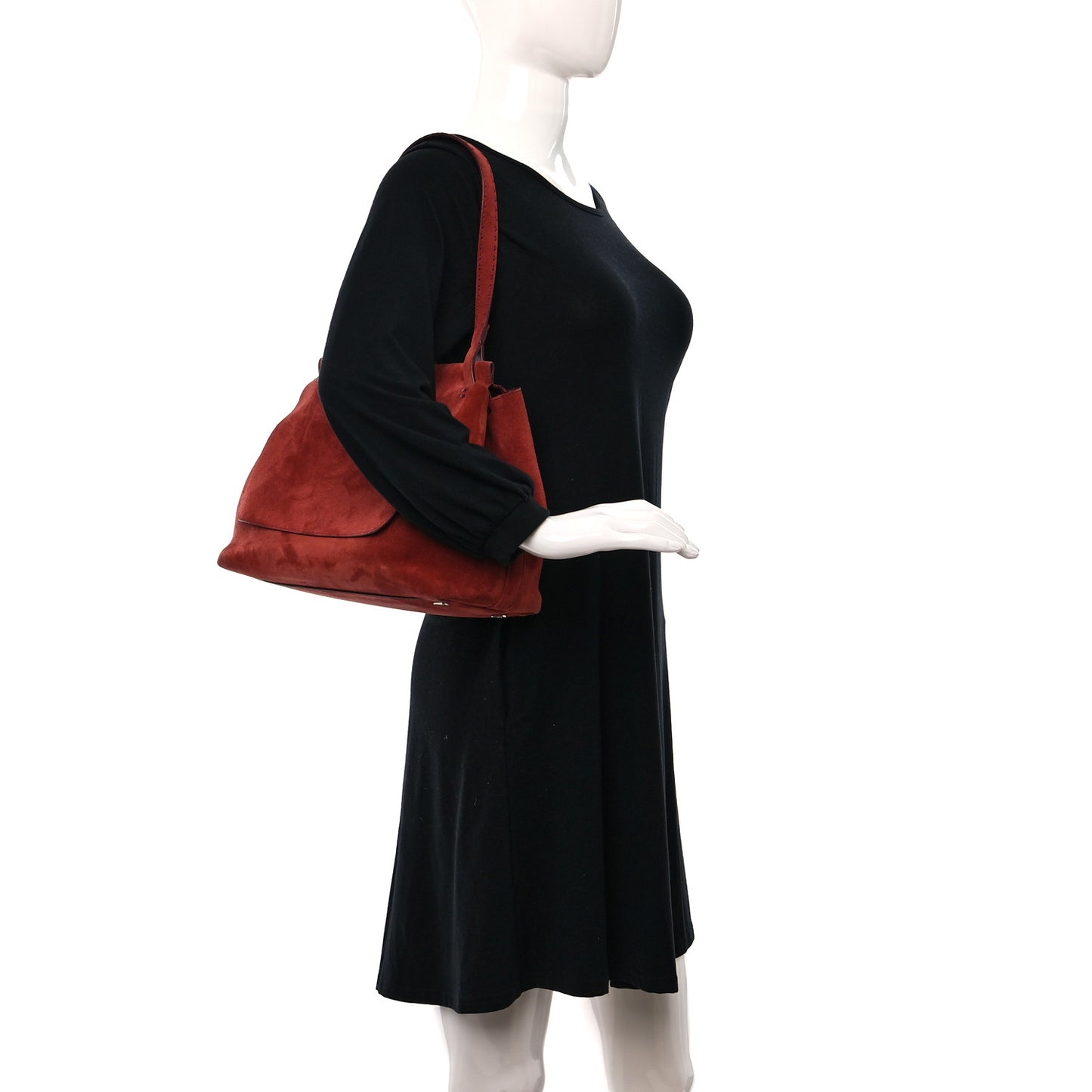 Suede Sidekick Vermillion