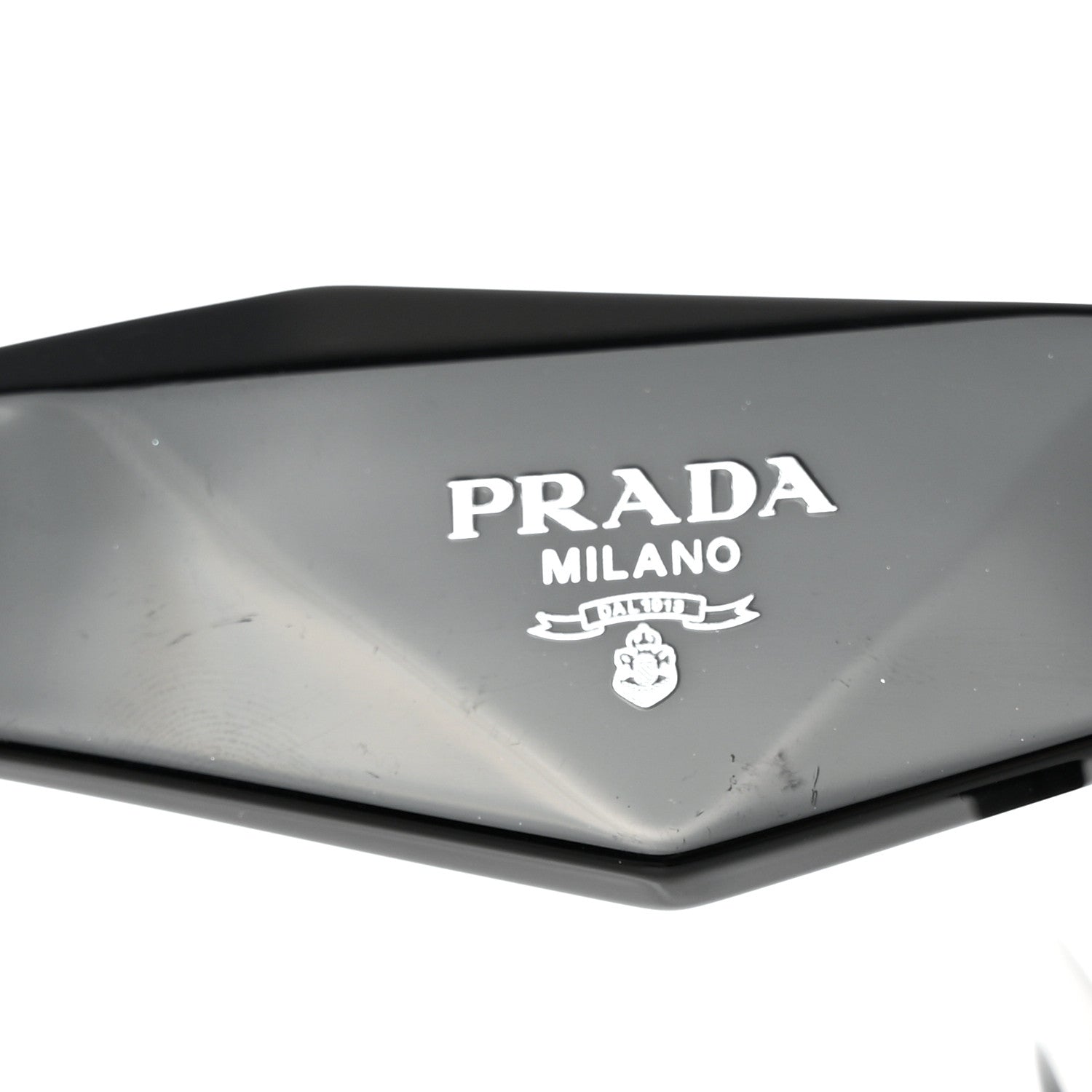 Prada Acetate Symbole Sunglasses SPR 17W Black 11 of 12