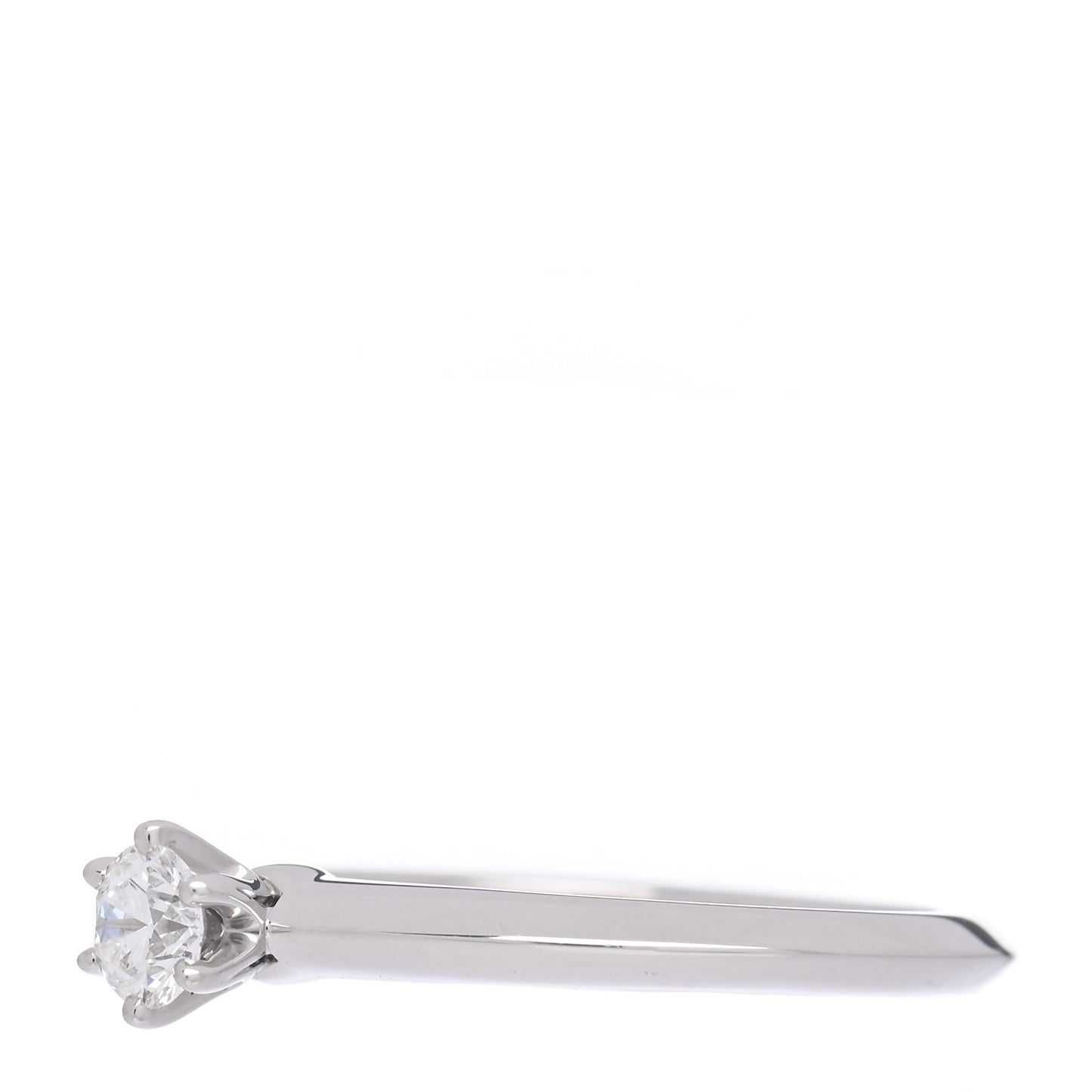 Platinum Diamond .22ct Solitaire Engagement Ring 52 6
