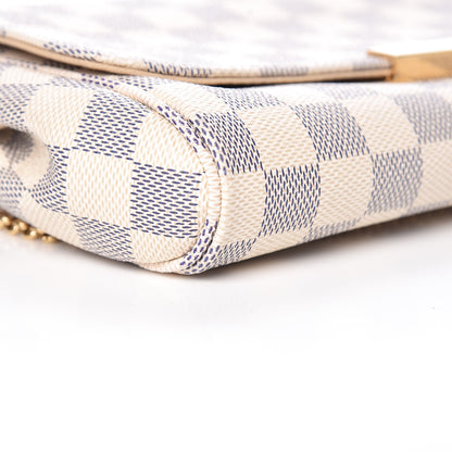 Louis Vuitton Damier Azur Favorite MM 9 of 10