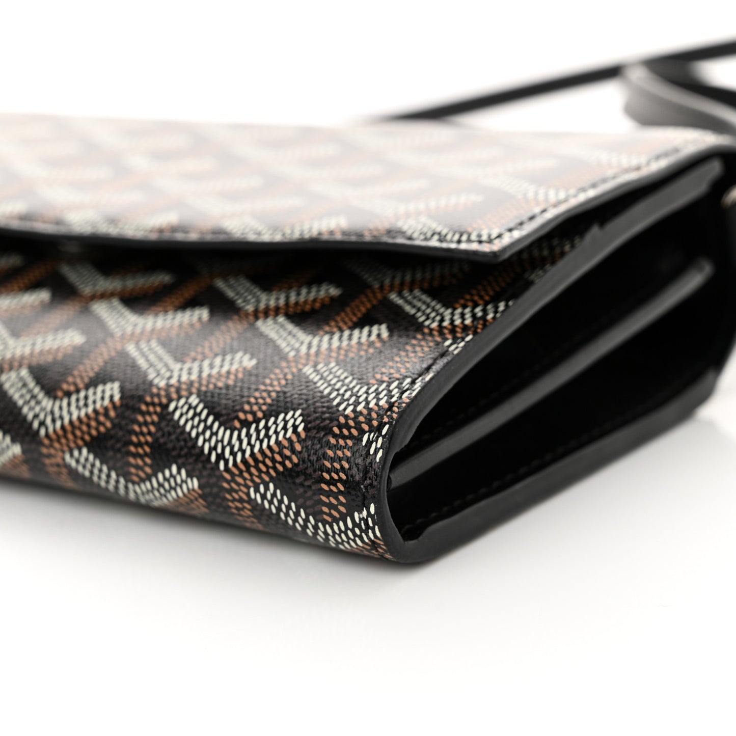 Goyardine Varenne Continental Wallet Black