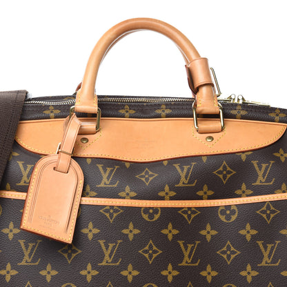 Louis Vuitton Monogram Alize 2 Compartment Luggage Travel Bag 9 of 9