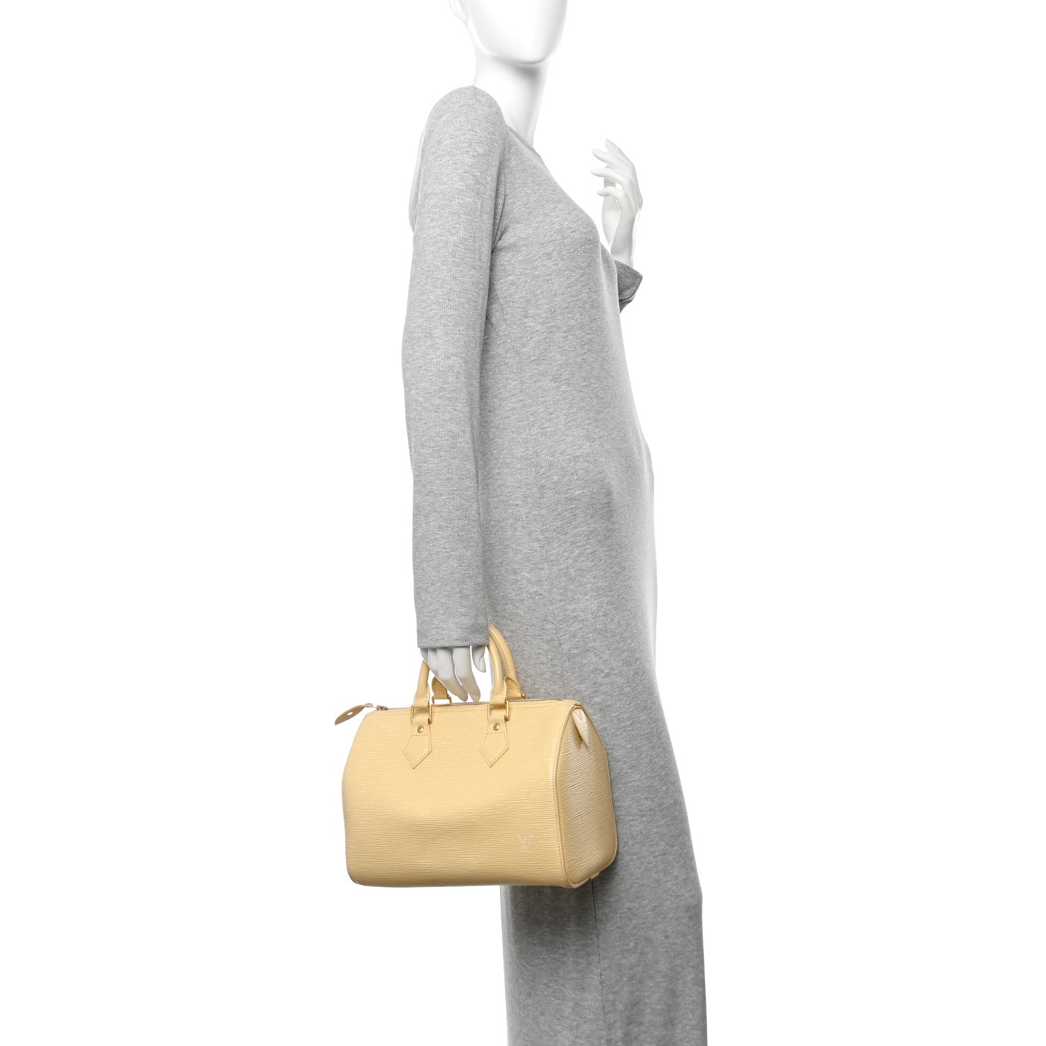 Louis Vuitton Epi Speedy 25 Vanilla 2 of 10