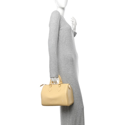 Louis Vuitton Epi Speedy 25 Vanilla 2 of 10