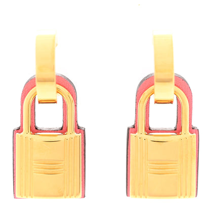 Hermes Swift O'Kelly Earrings Rose Azalee 1 of 8