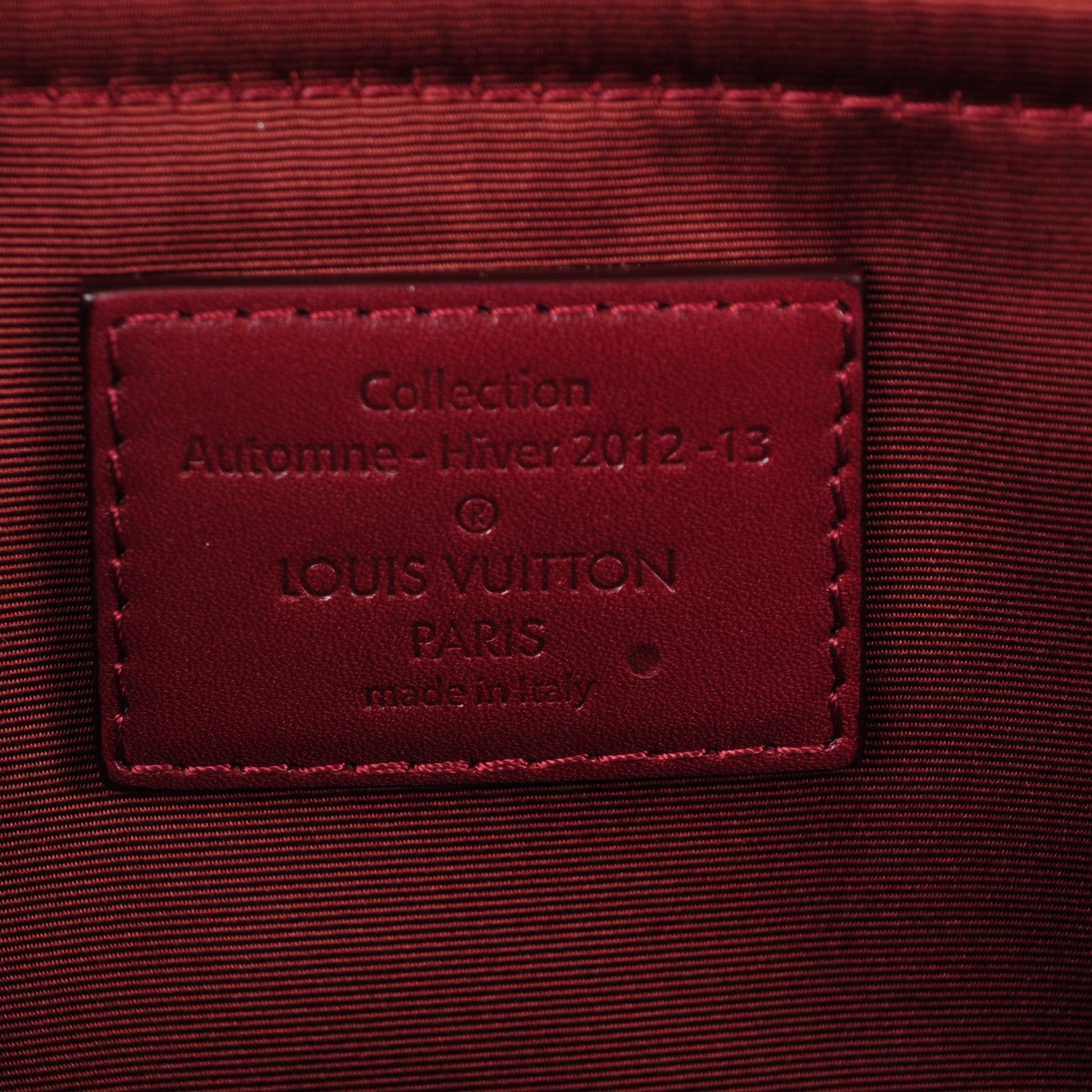 Louis Vuitton Sequin Monogram Sunshine Express North South Burgundy 6 of 7