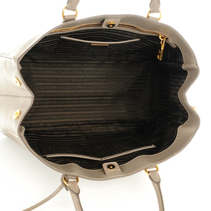 Prada Saffiano Lux Large Tote Argilla 5 of 9