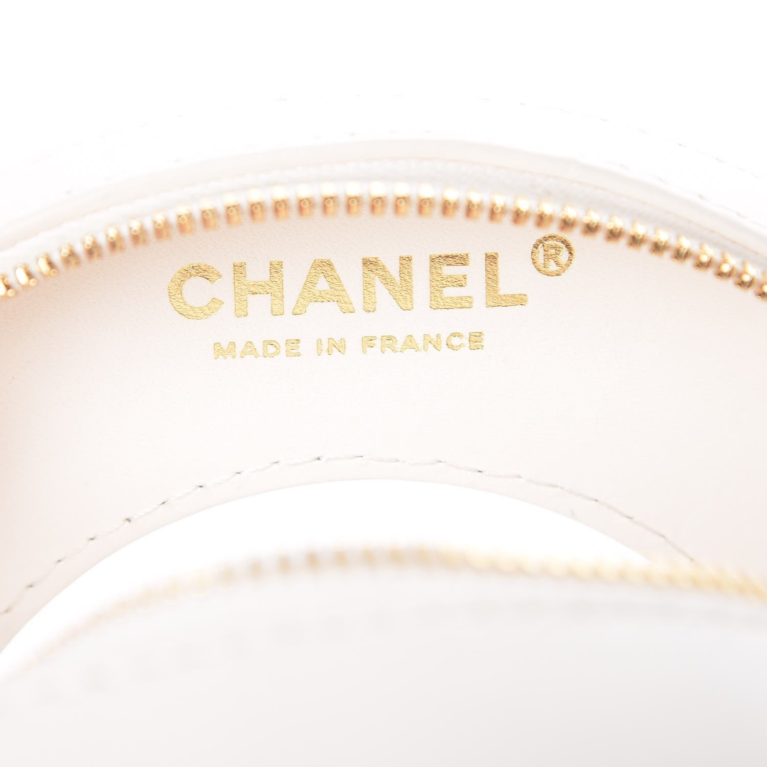 Chanel Lambskin Coco Lifesaver Round Bag Black White 6 of 7