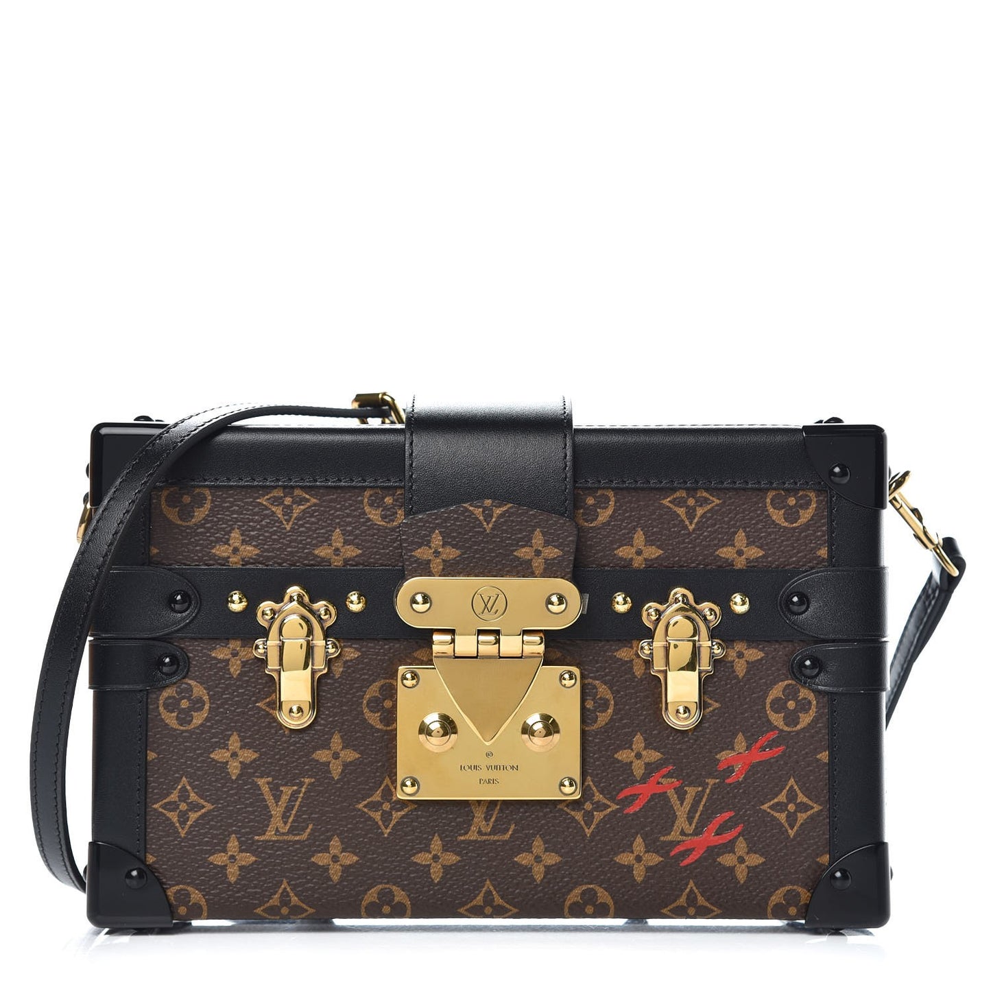 Monogram Petite Malle Black