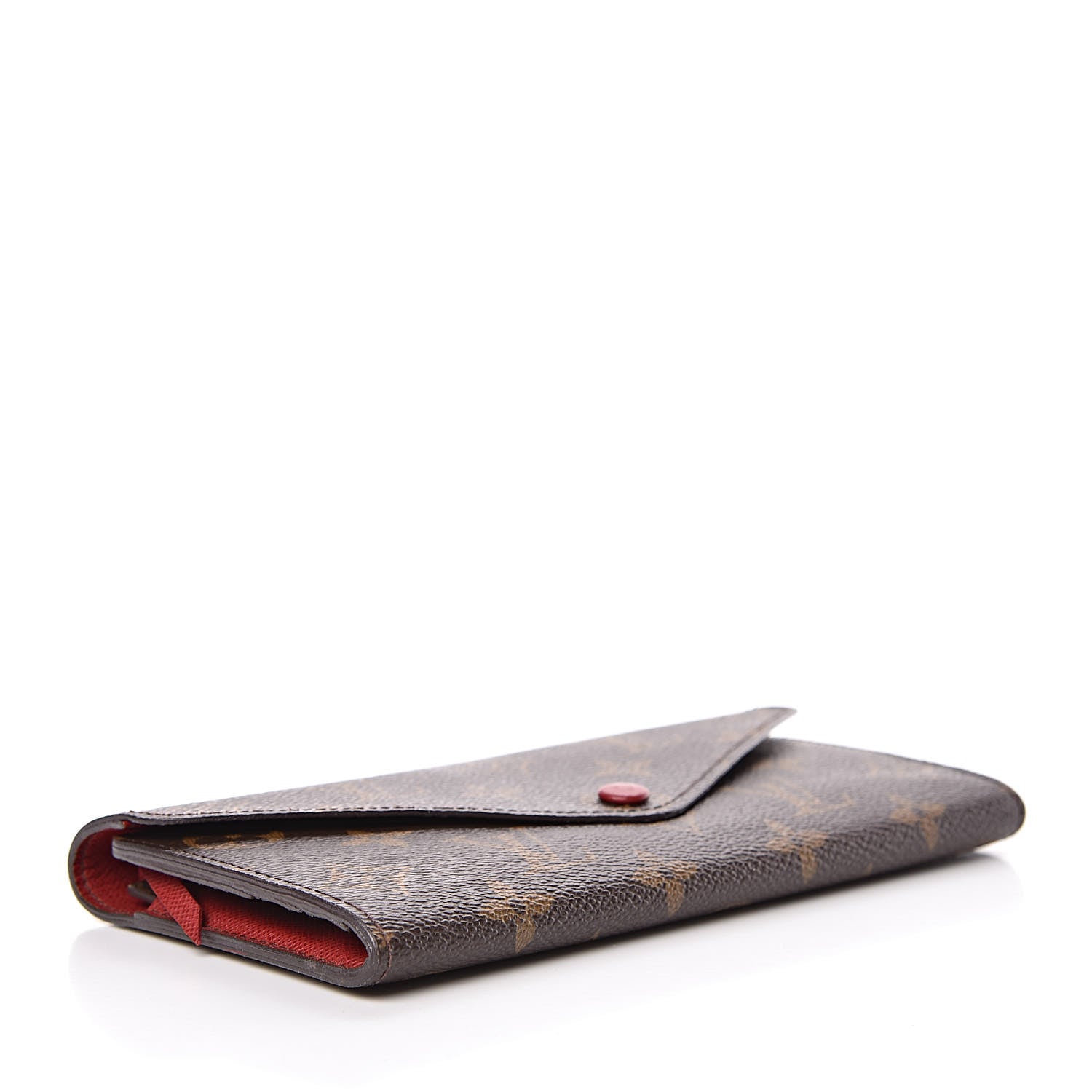 Louis Vuitton Monogram Josephine Wallet Red 5 of 9