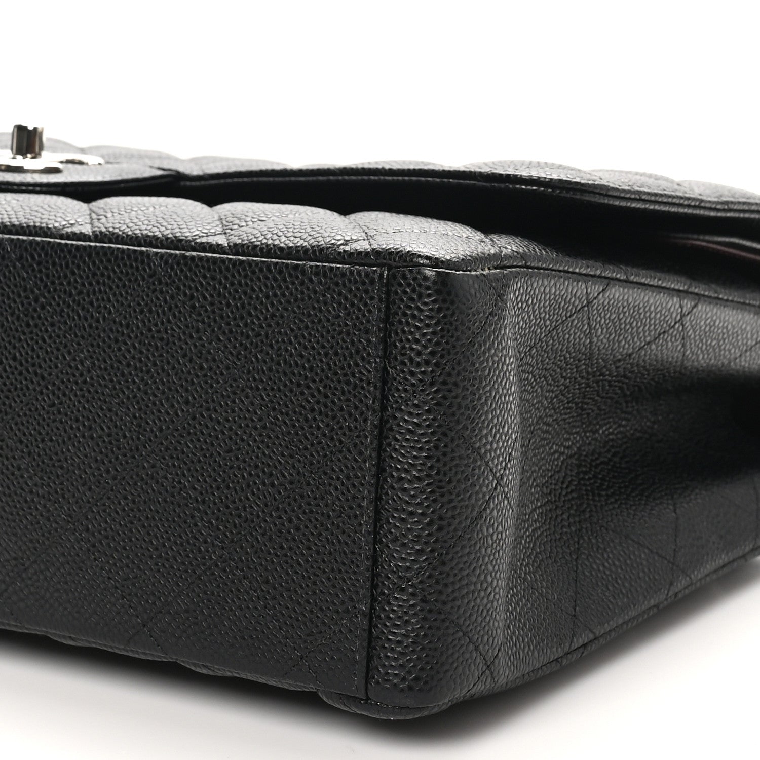 Chanel Caviar Quilted Maxi Double Flap Black 10 of 11