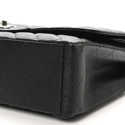 Chanel Caviar Quilted Maxi Double Flap Black 10 of 11