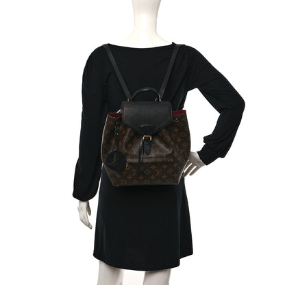 Louis Vuitton Monogram Montsouris PM Black 2 of 9
