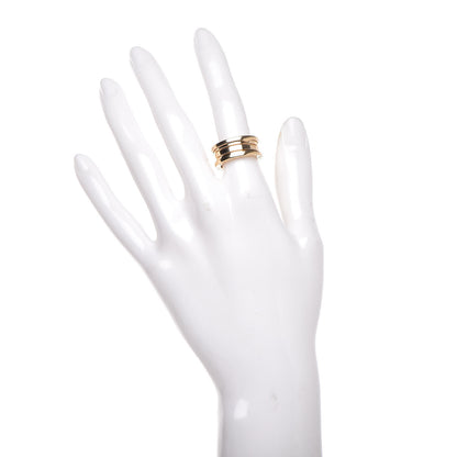 Bulgari 18K Yellow Gold B.Zero1 Three-Band Ring 51 5.75 2 of 5