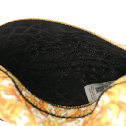 Versace Grained Calfskin Heritage Barocco Print Belt Bag Black 5 of 9