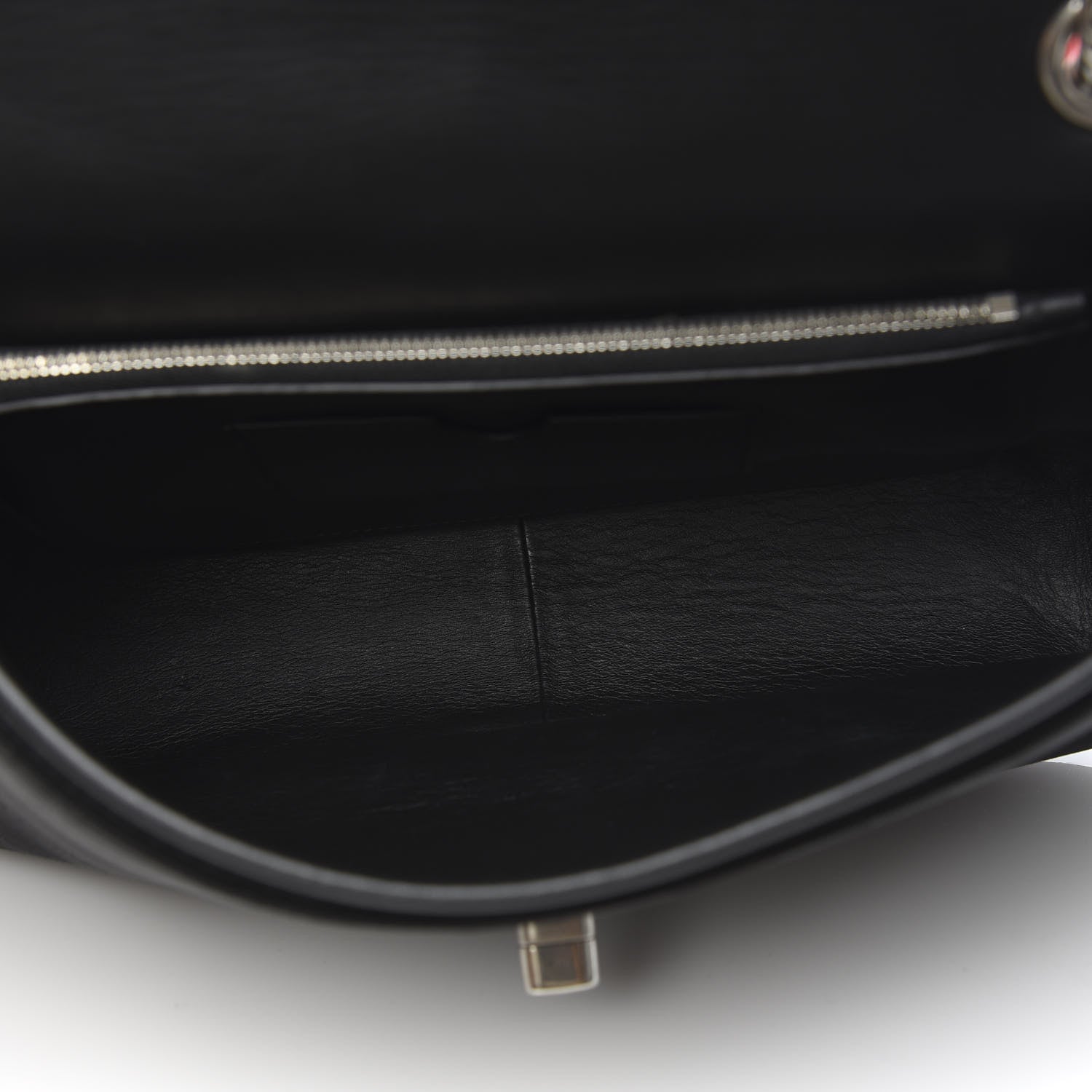 Balenciaga Nylon Jacquard Diagonal Logo Medium Scarf Lock Chain Shoulder Bag Black Red 5 of 9