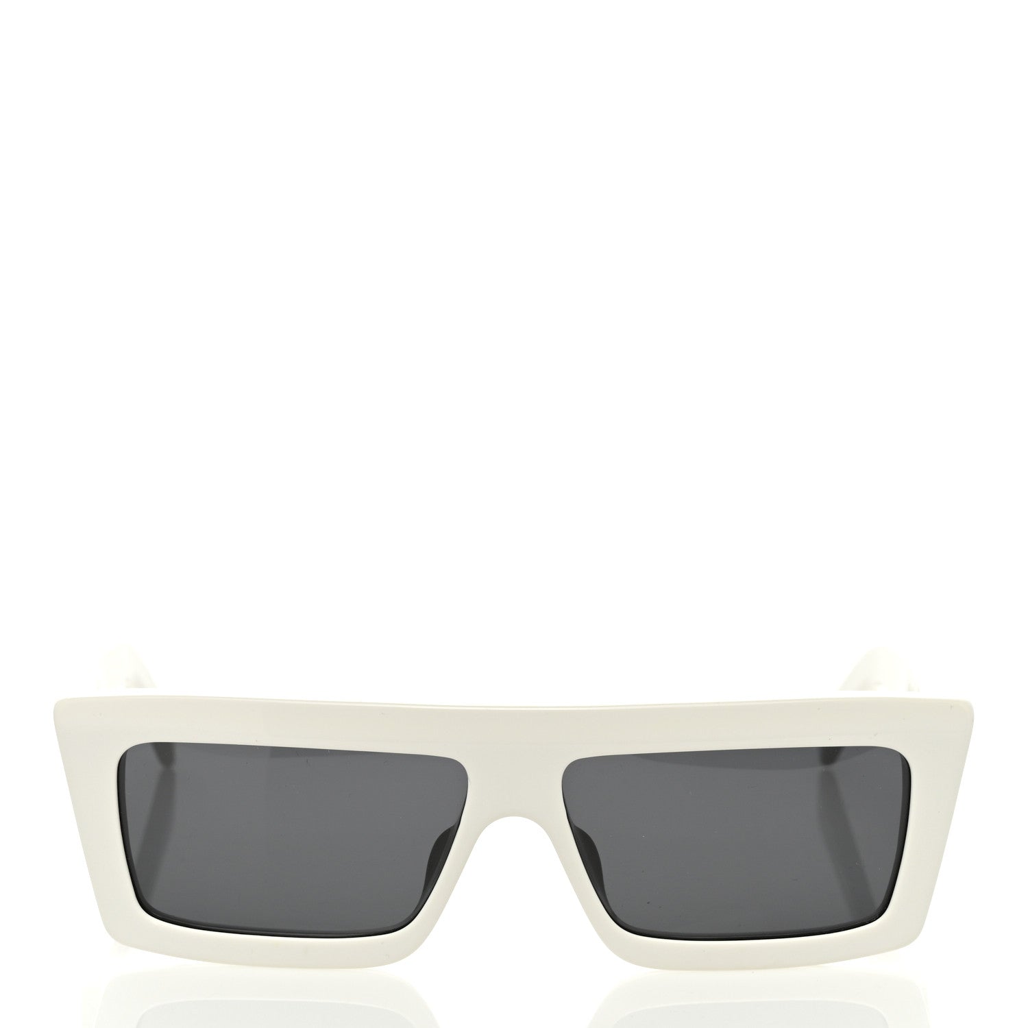Celine Acetate Monochroms Square Sunglasses CL40214U White 2 of 6