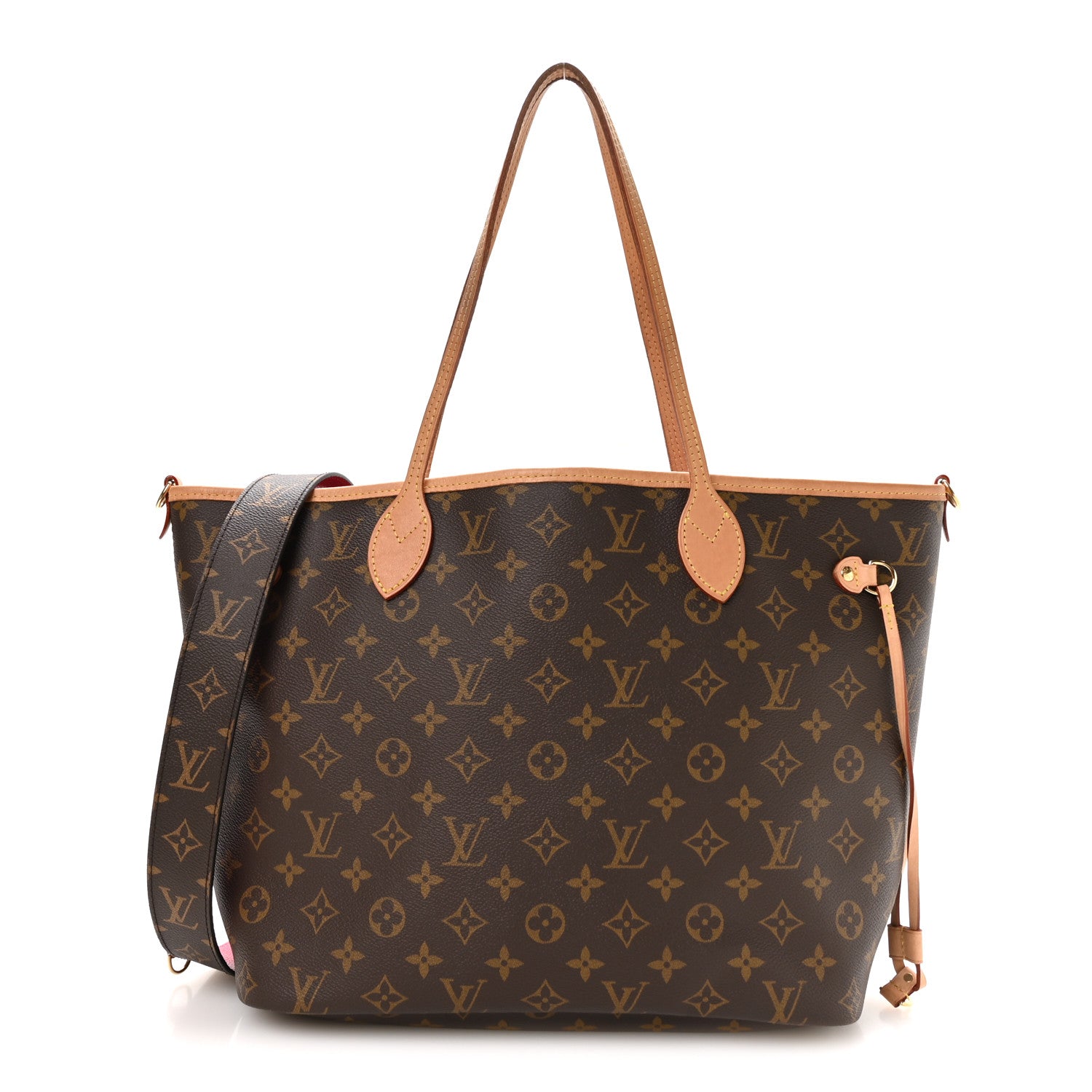 Louis Vuitton Monogram Inside Out Neverfull Bandouliere MM Rose Pondichery Rose Pondichery 1 of 10