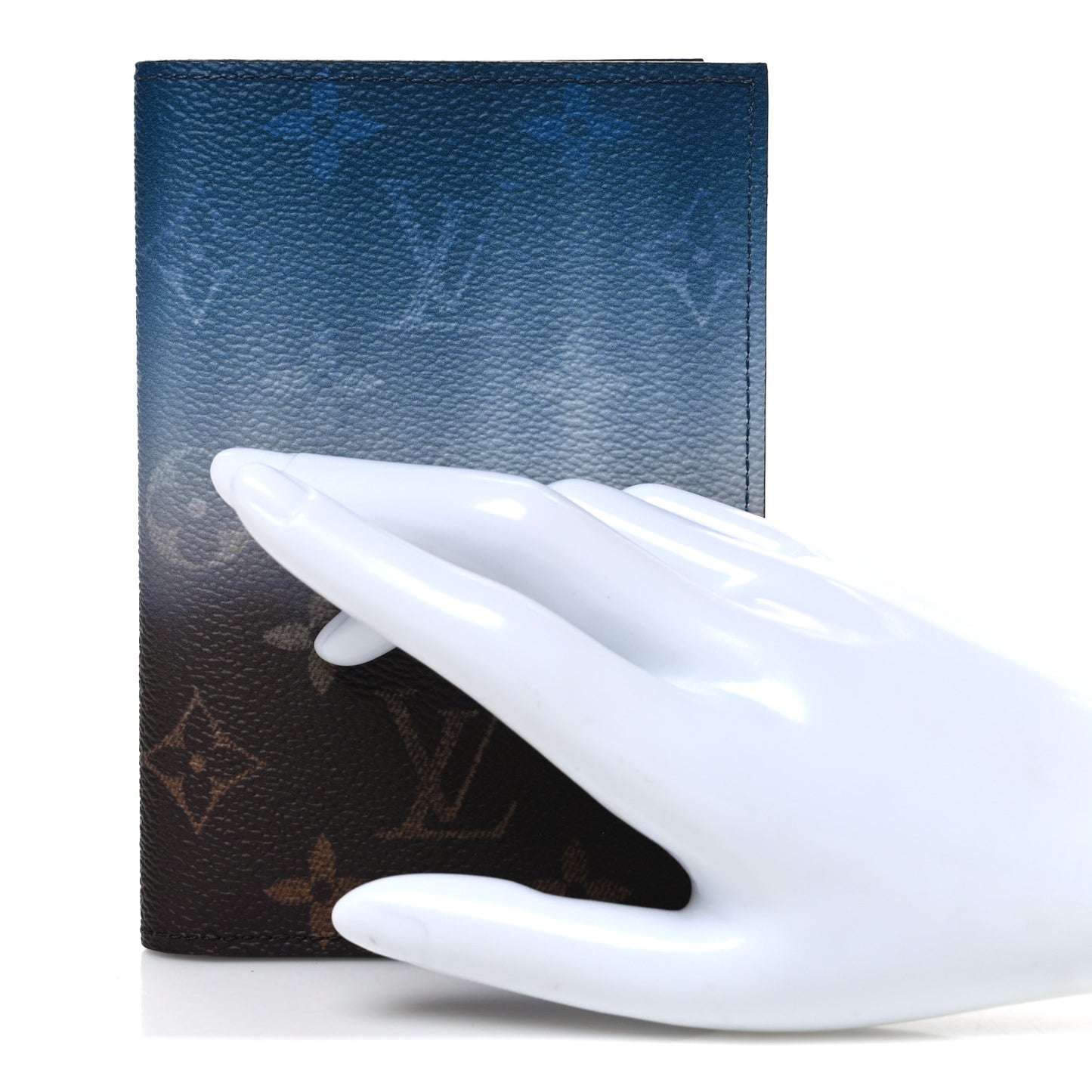 Monogram Pigment Pocket Organizer Blue