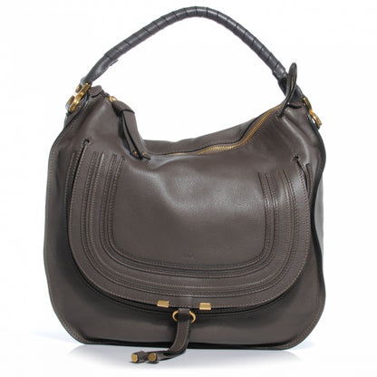 Chloe Calfskin Large Marcie Hobo Ash 1 of 8