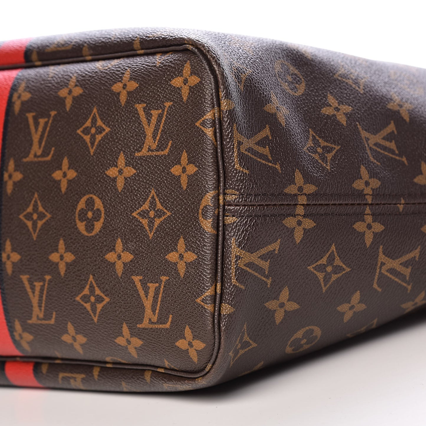 Monogram My LV Heritage Neverfull MM Rouge Black