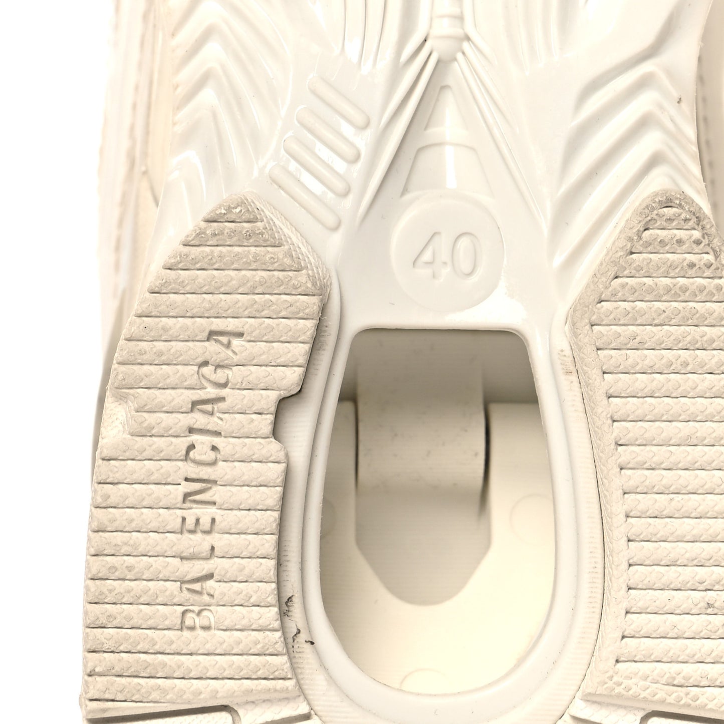 Mesh Rubber Mens X-Pander Sneakers 40 White