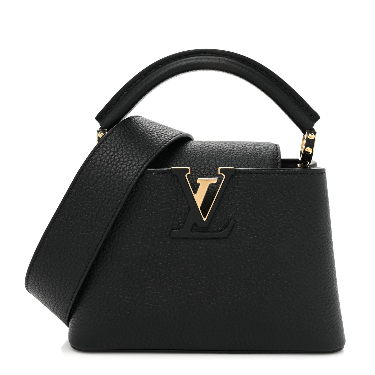 Taurillon Mini Capucines Black