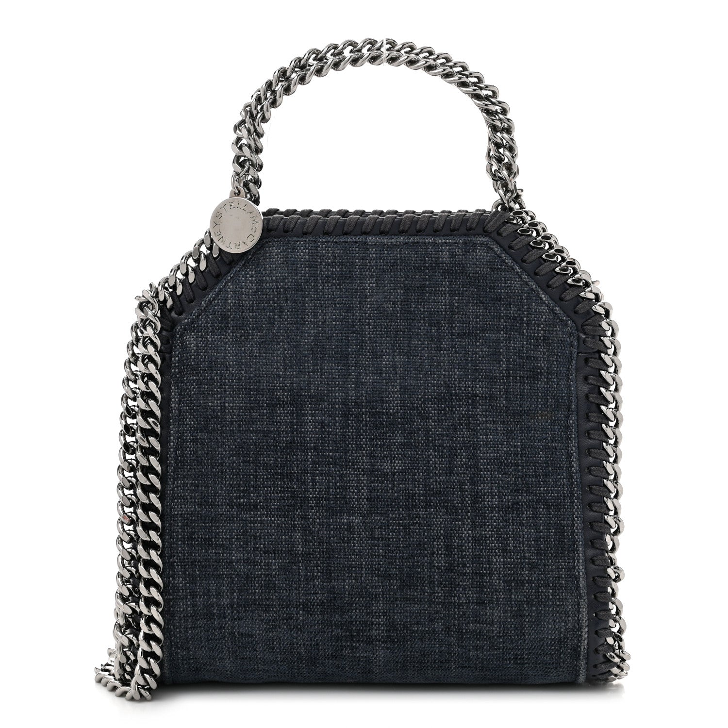 Stella McCartney Denim Tiny Falabella Tote Blue 1 of 10