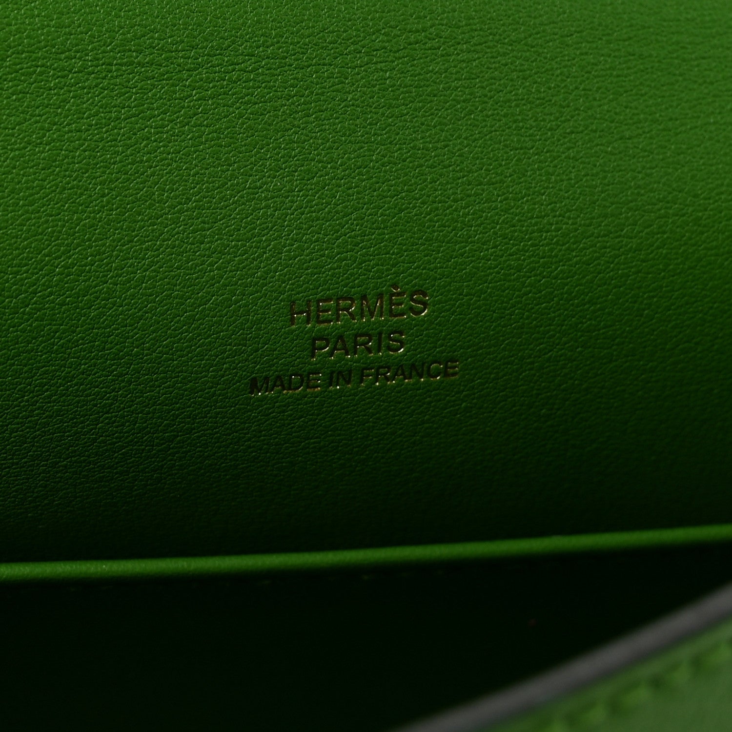 Hermes Swift Kelly Pochette Clutch Vert Yucca 6 of 7