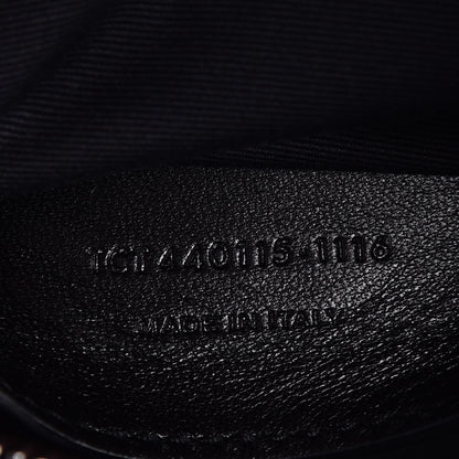Saint Laurent Calfskin Mixed Matelasse Triquilt Large Monogram Envelope Satchel Bordeaux 9 of 10